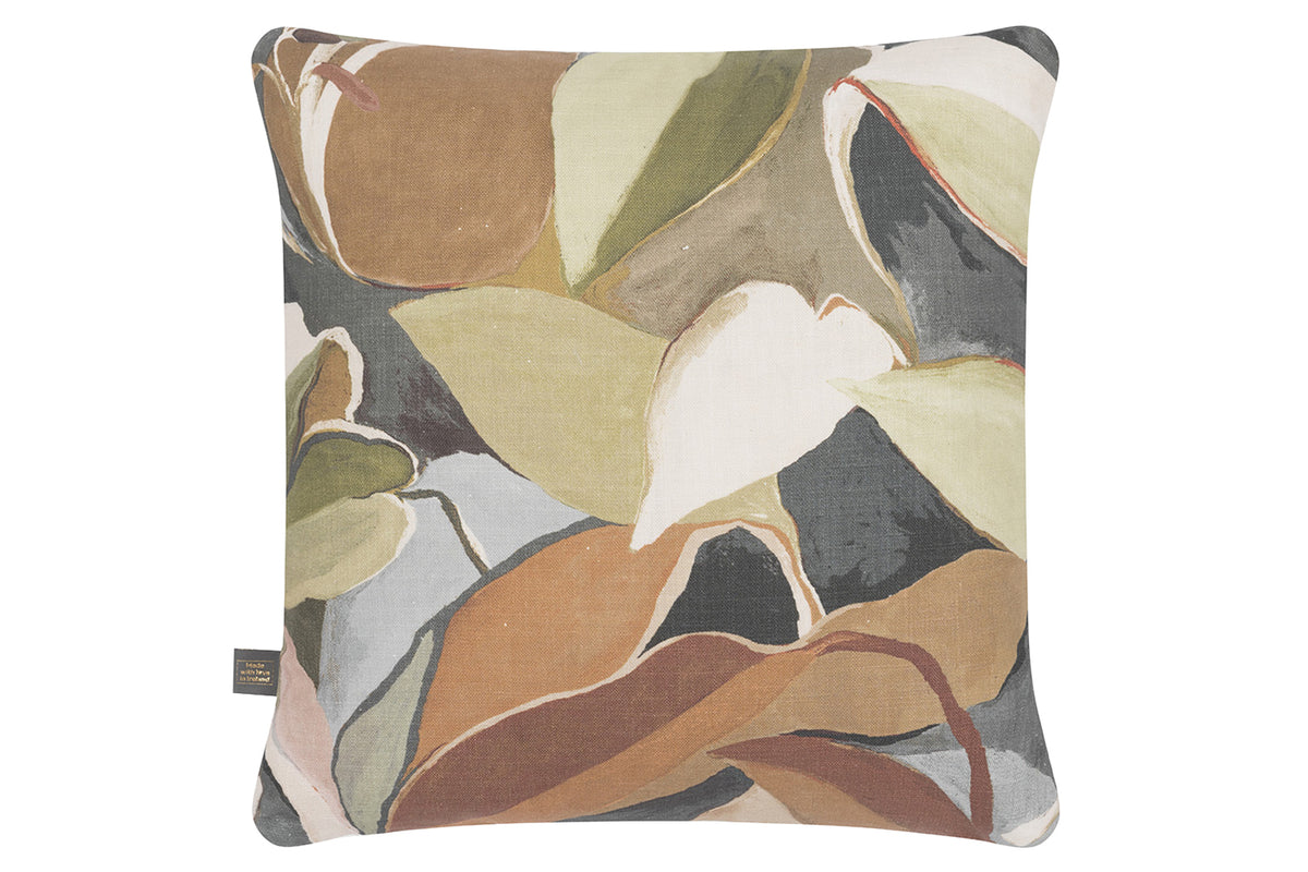 Daphne Cushion | Blue/Brown | 43 x 43 cm-2