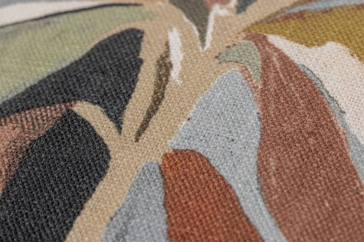 Daphne Cushion | Blue/Brown | 43 x 43 cm-4