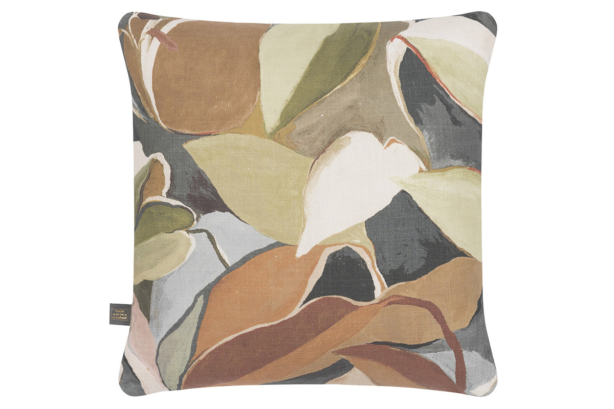 Daphne Cushion | Blue/Brown | 58 x 58 cm-2