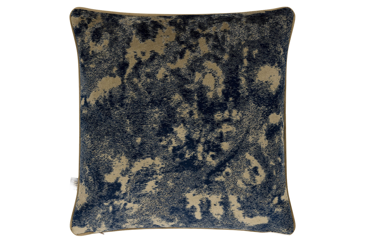 Mira Cushion | Navy/Sand | 43 x 43 cm-3