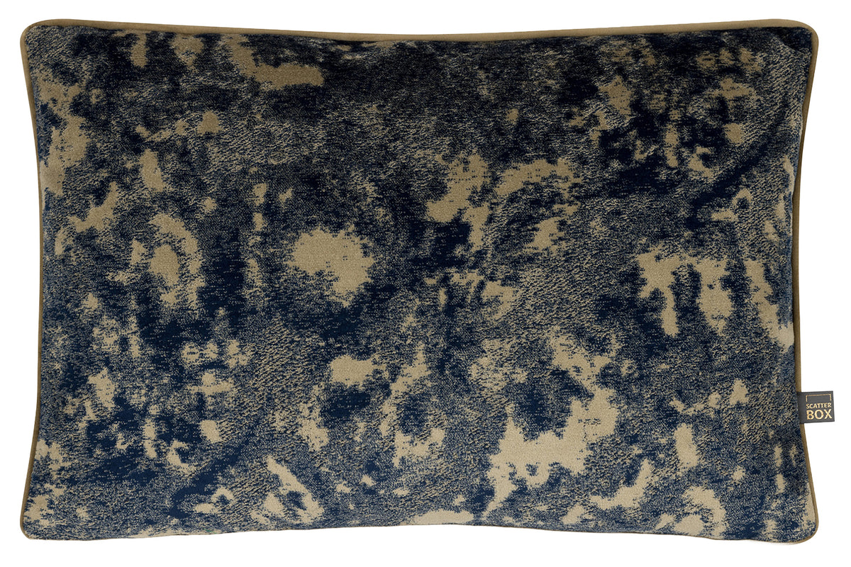 Mira Cushion | Navy/Sand | 40 x 60 cm