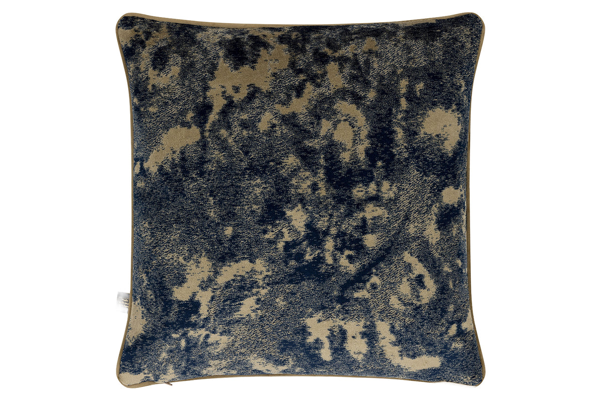 Mira Cushion | Navy/Sand | 58 x 58 cm-3