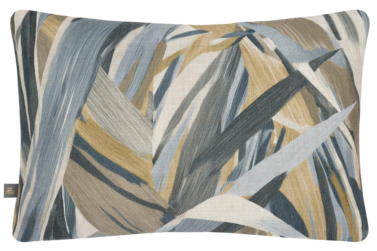 Elin Cushion | Natural/Blue | 40 x 60 cm-2