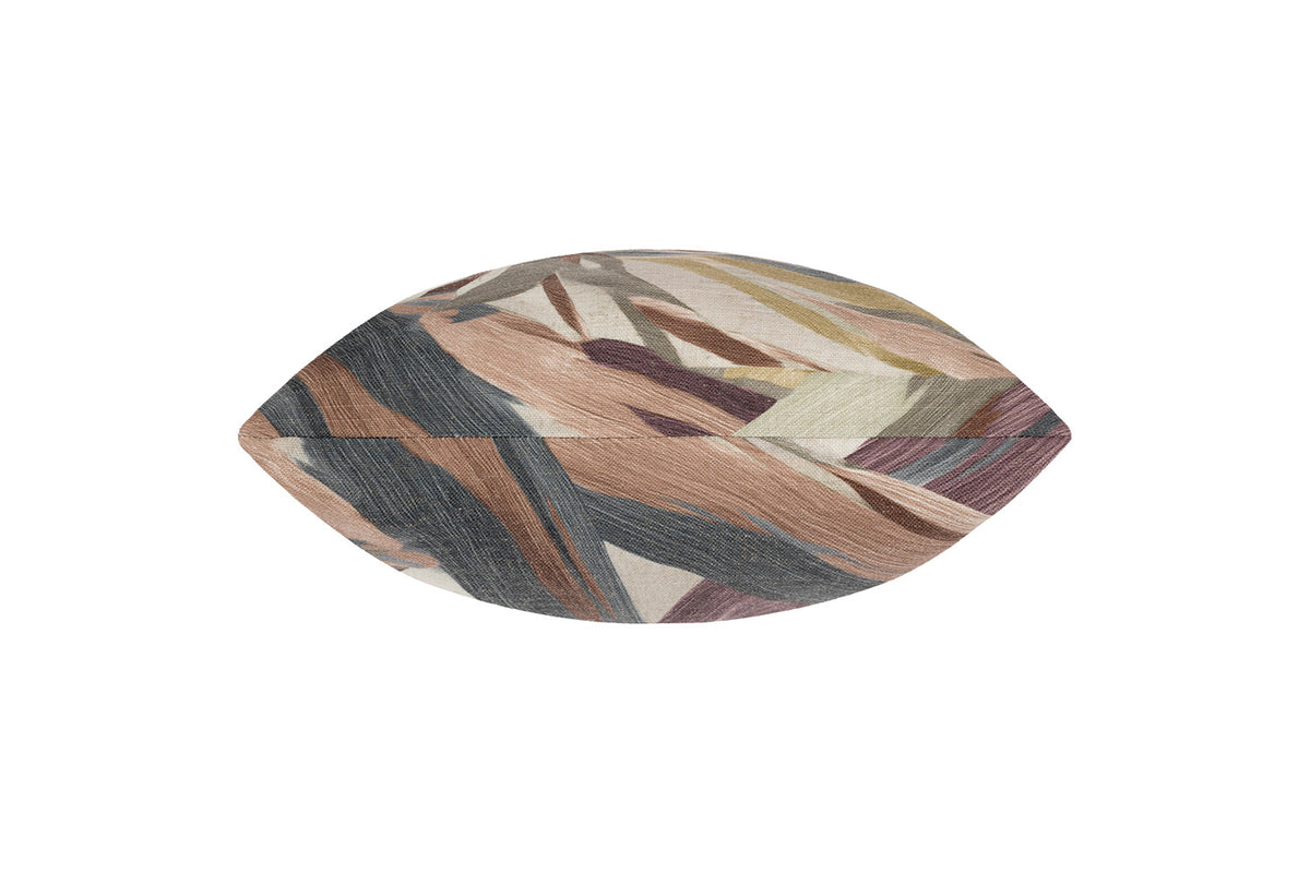 Elin Cushion | Natural/Plum Noir | 40 x 60 cm-3