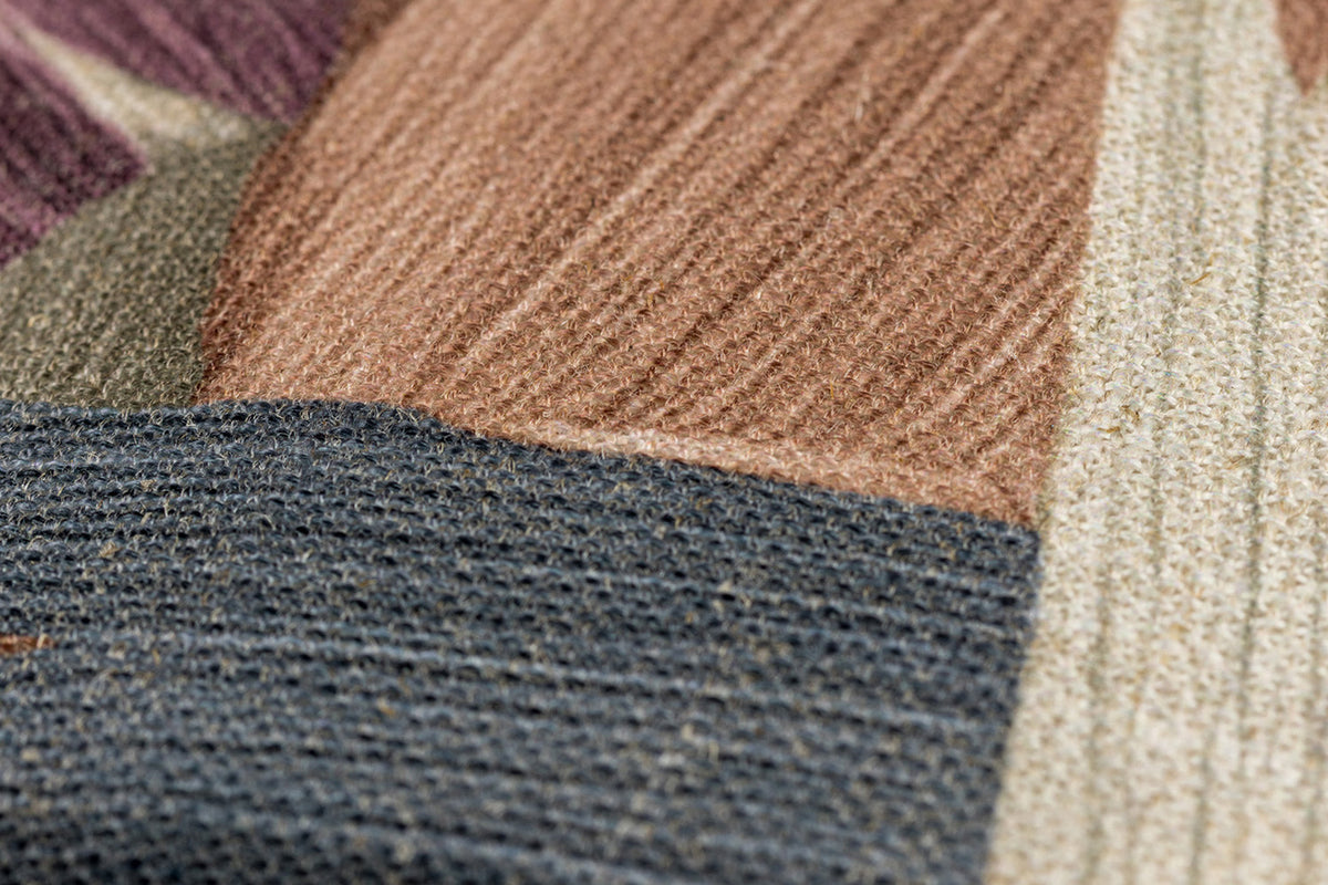 Elin Cushion | Natural/Plum Noir | 40 x 60 cm-4