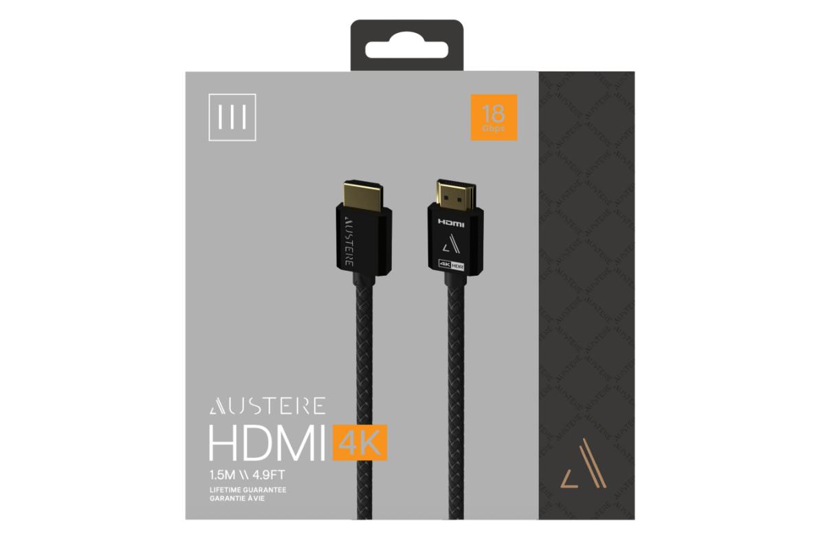 Austere III Series 4K Certified Premium HDMI Cable | 2.5m-4