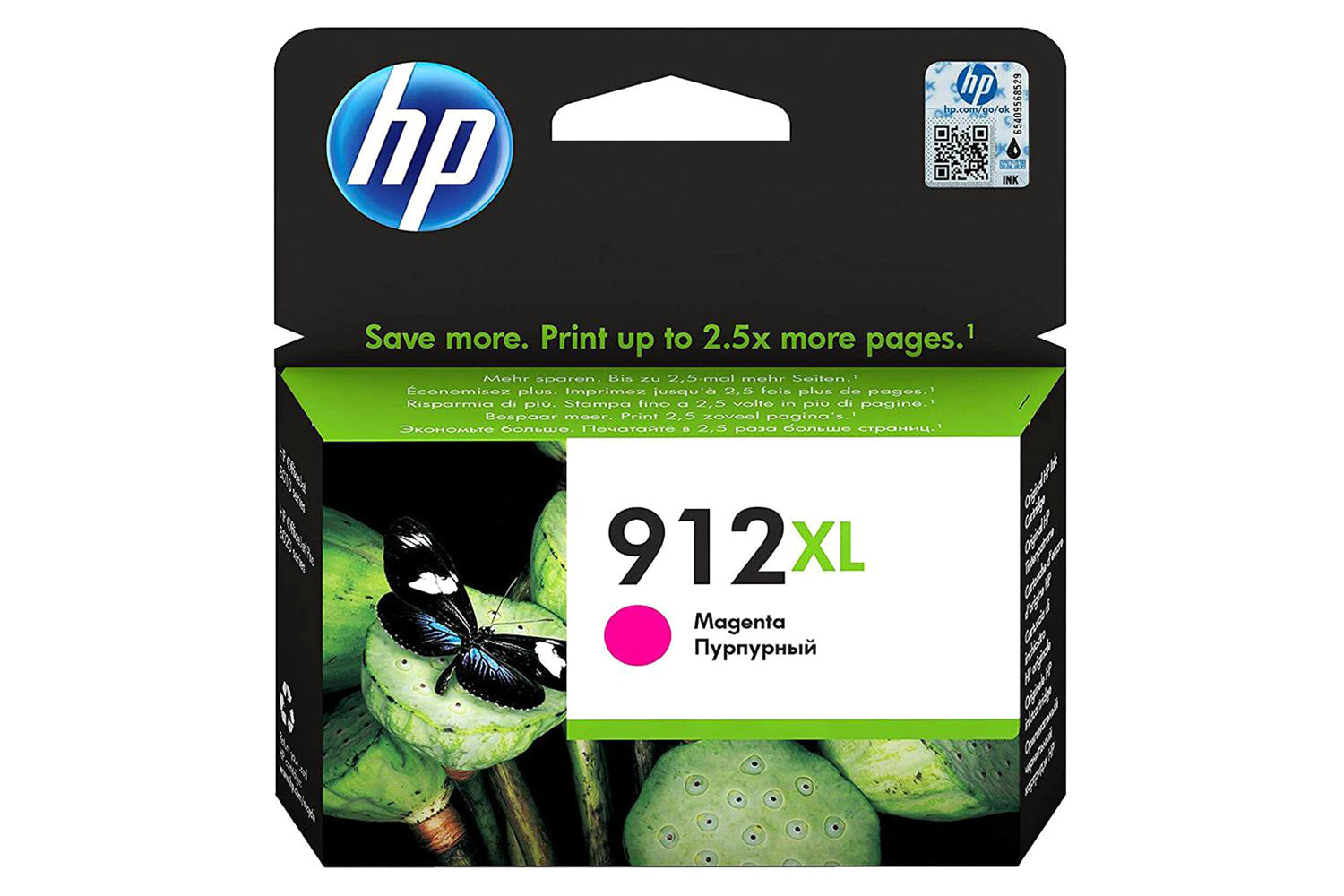 HP 912XL High Yield Original Ink Cartridge | Magenta