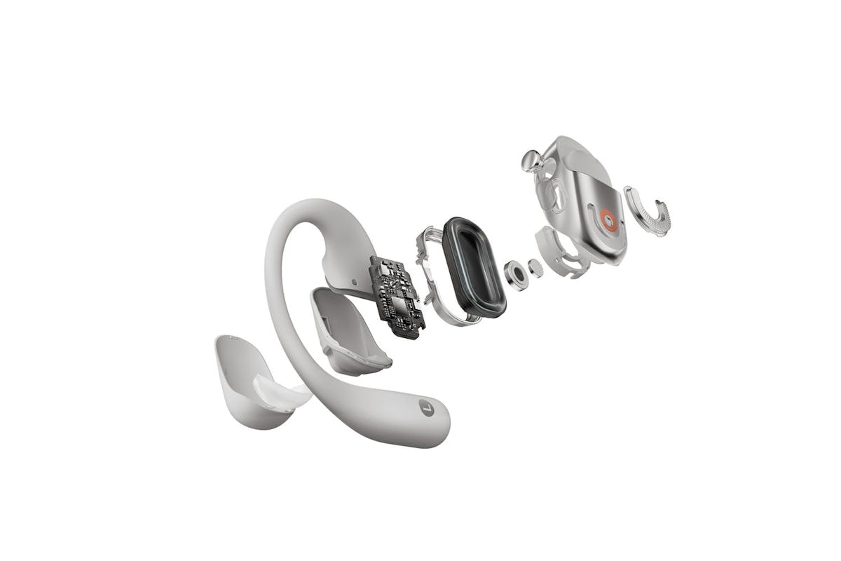 Shokz OpenFit 2+ True Wireless Earbuds | Grey-3