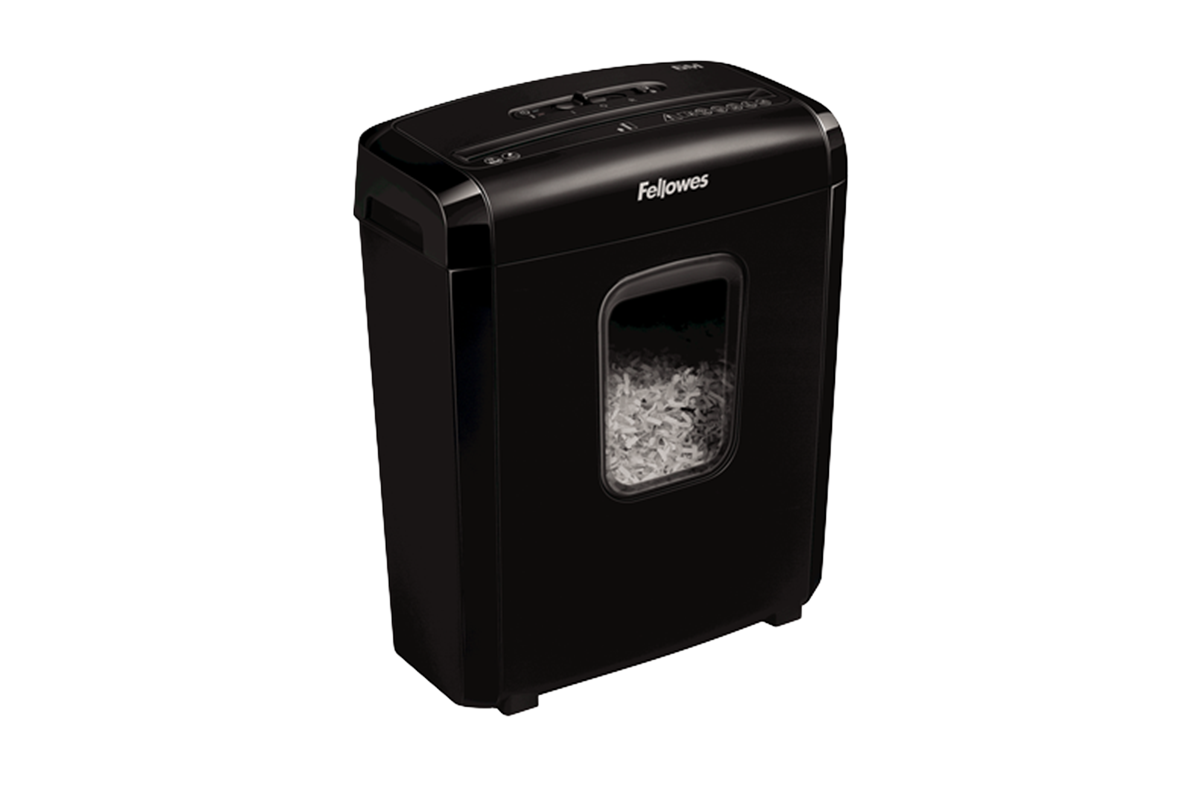 Fellowes 13L Mini Cut Paper Shredder | Black-3