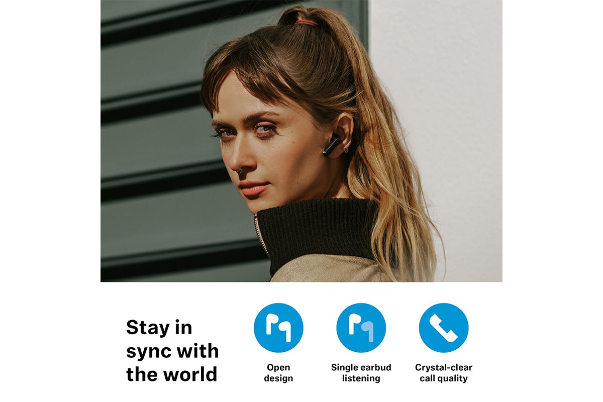 Sennheiser ACCENTUM Open Wireless Earbuds with Sennheiser Tuned Sound | Black-3
