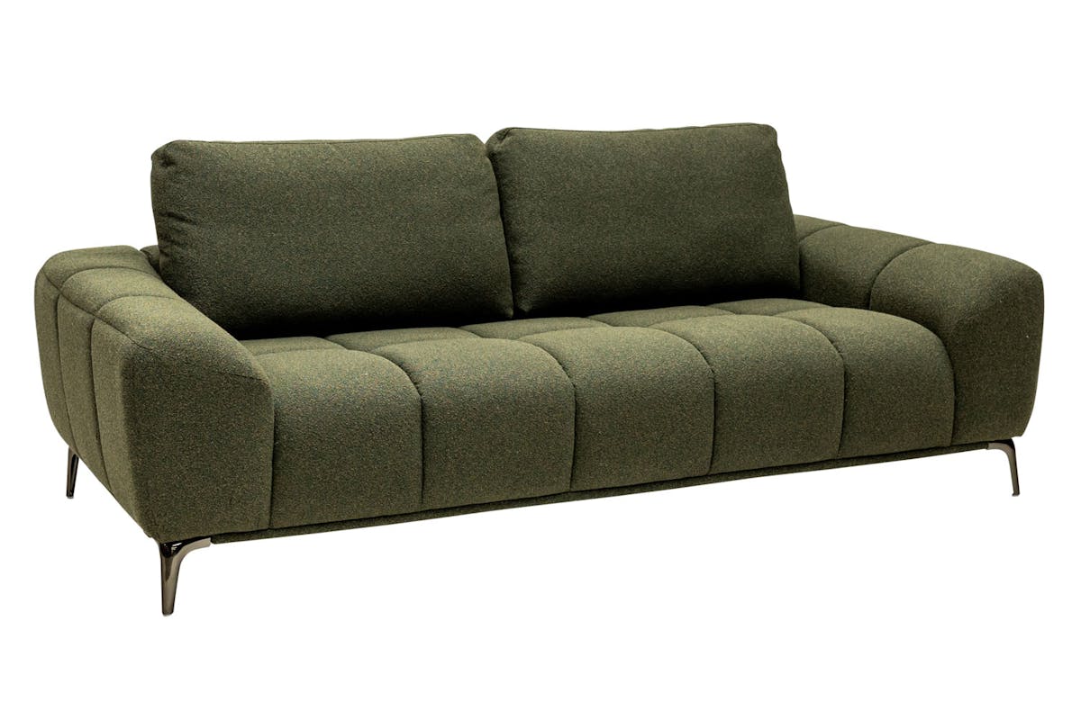 Ryley 3 Seater Sofa | Fabric | Green-2