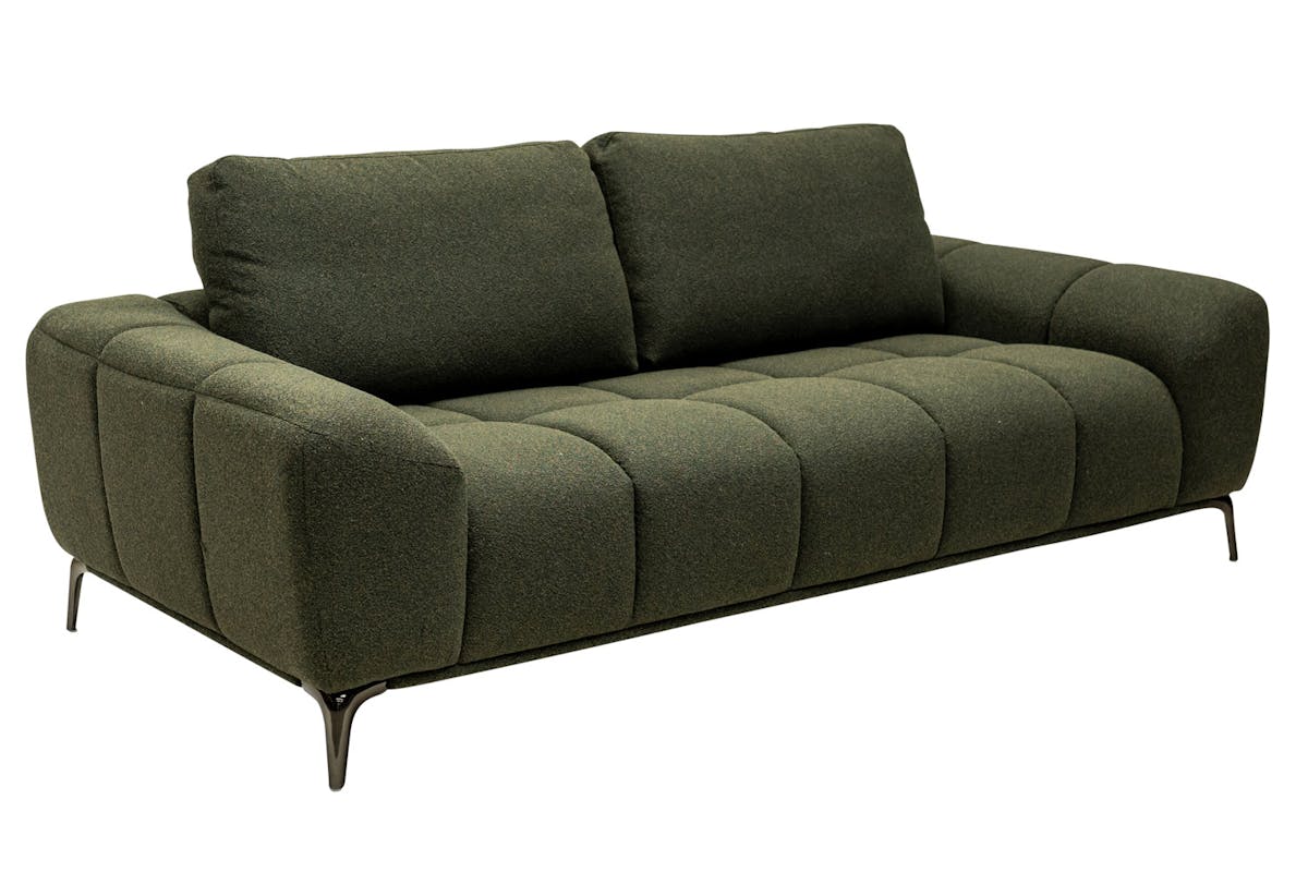 Ryley 3 Seater Sofa | Fabric | Green-4