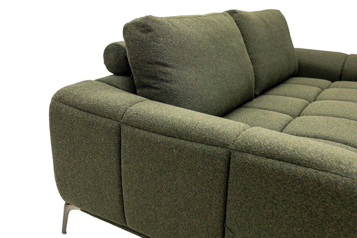 Ryley 3 Seater Sofa | Fabric | Green-5