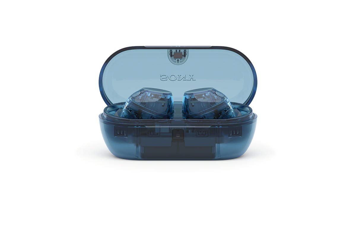 Sony WF-C710N Truly Wireless Noise Cancelling Earbuds | Glass Blue-3