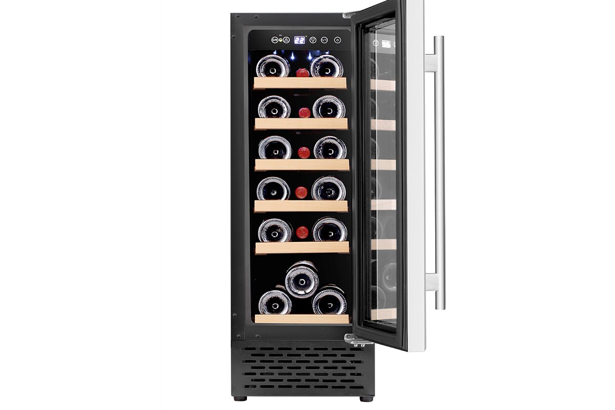 Cata 18 Bottle Capacity Wine Cooler | Stainless Steel | UBSSWC30-3