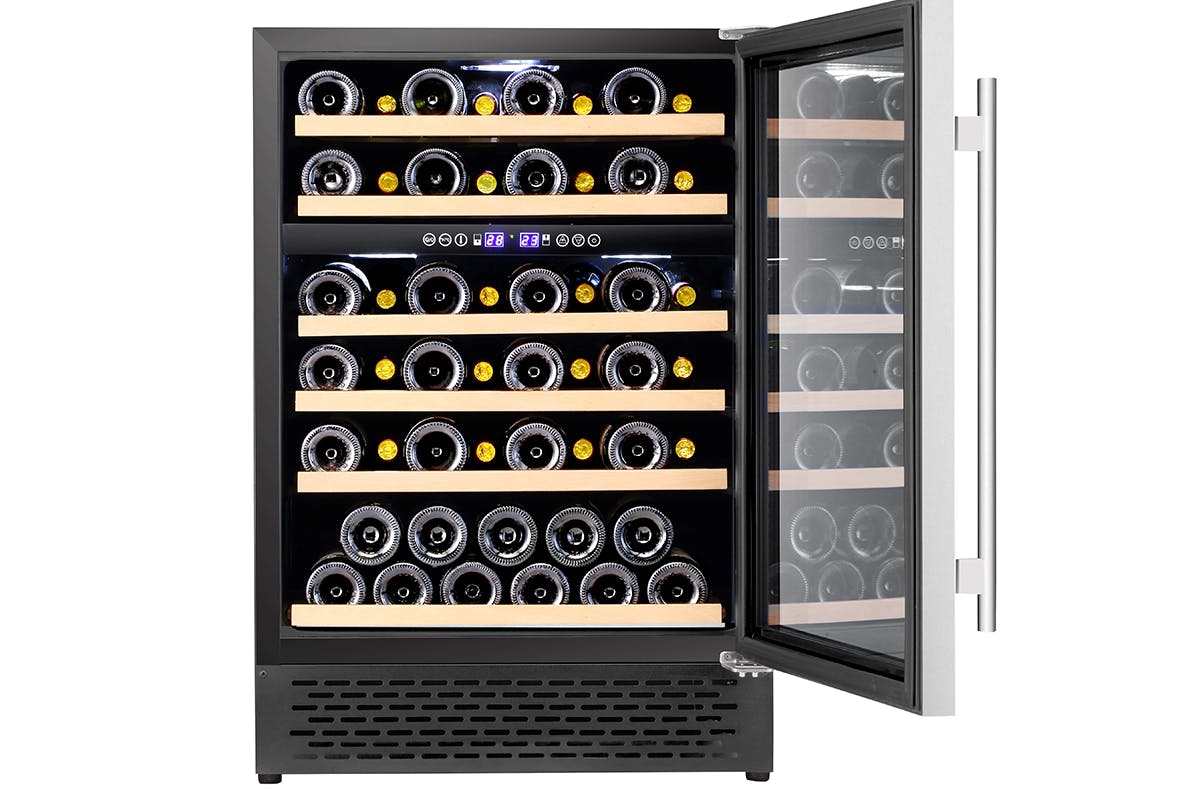 Cata 46 Bottle Capacity Wine Cooler | Stainless Steel | UBSSWC60-2