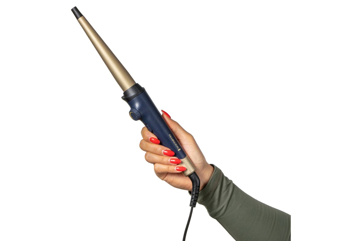 Remington Sapphire Luxe Curling Wand | CI5805 | Deep Blue/Champagne Gold-4