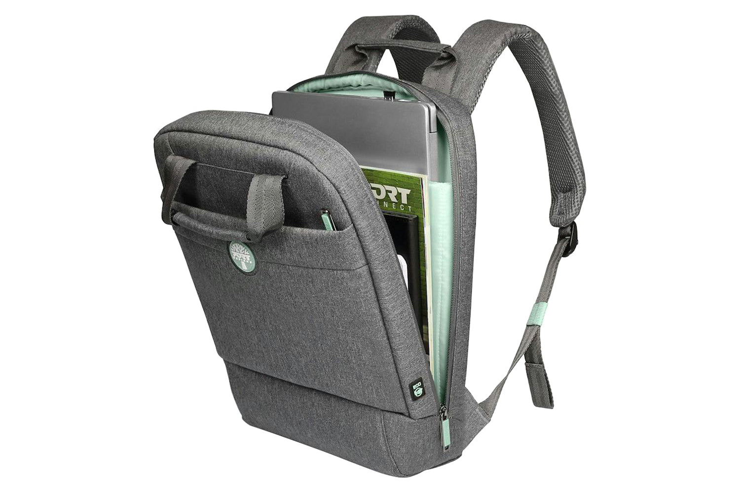 Port Yosemite 13/14" Eco-Trendy Laptop Backpack | Grey-4