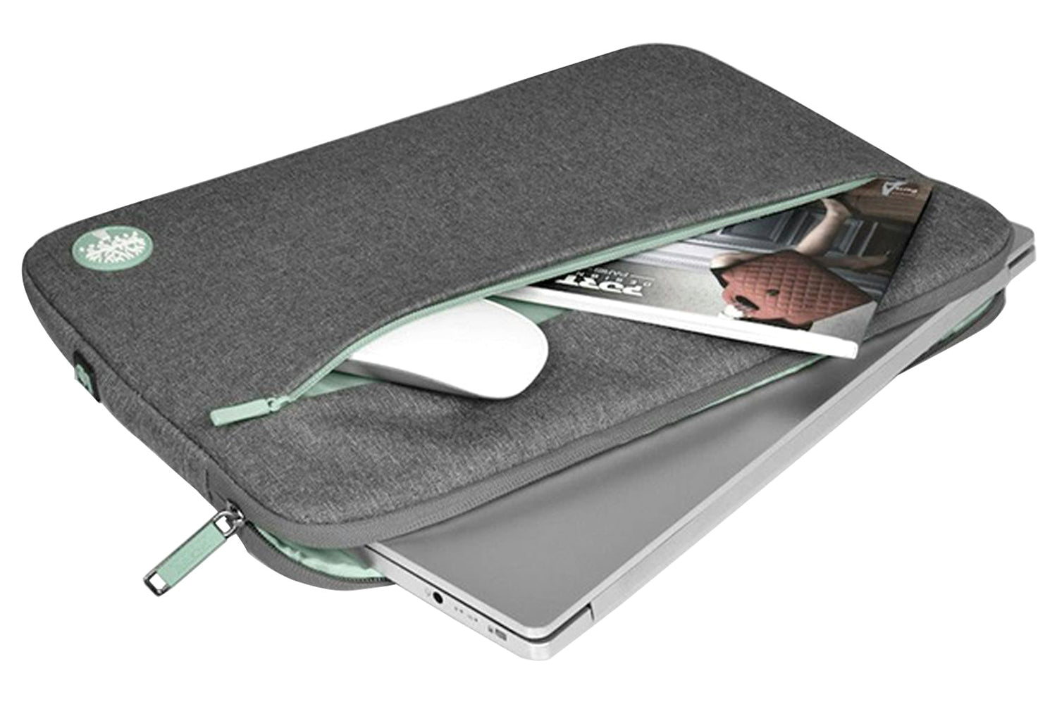 Port Yosemite 15.6" Eco-Trendy Laptop Sleeve | Grey-2