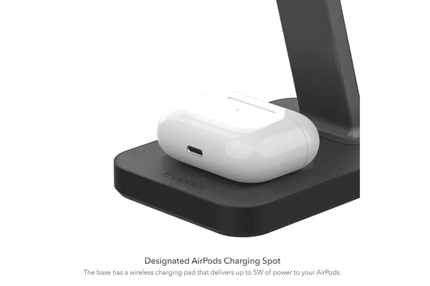 Mophie Snap+ Wireless Charging Stand and Pad | Black-3
