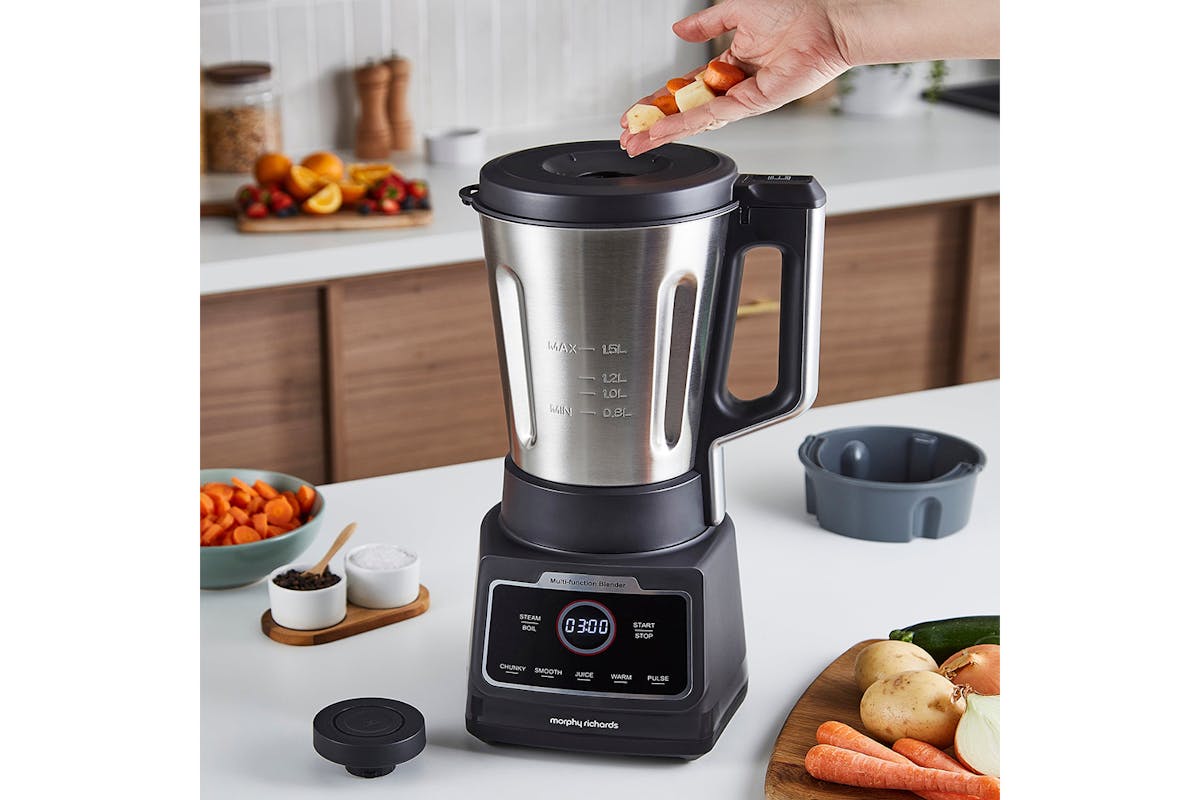 Morphy Richards 1.5L MixFlex Multifunction 6-in-1 Blender and Soup Maker | 403066-3