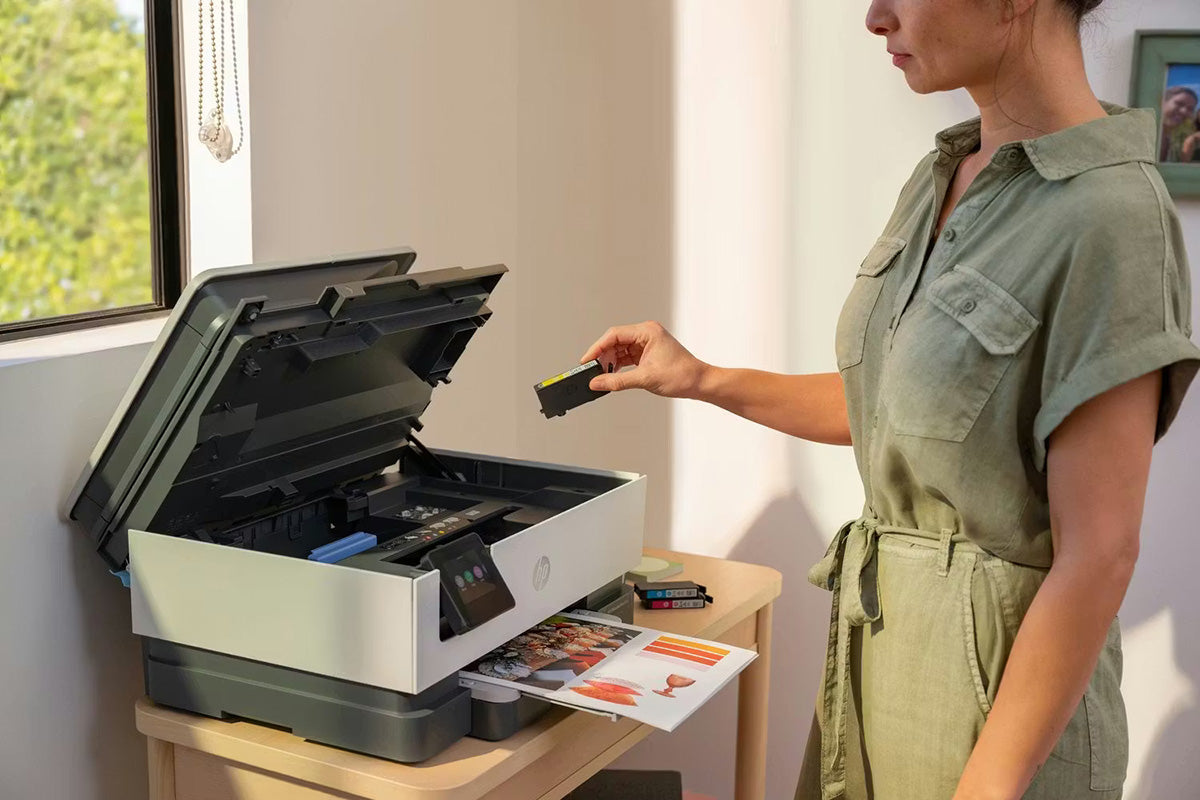 HP OfficeJet Pro 8132e All-in-One Printer | Light Cement-7