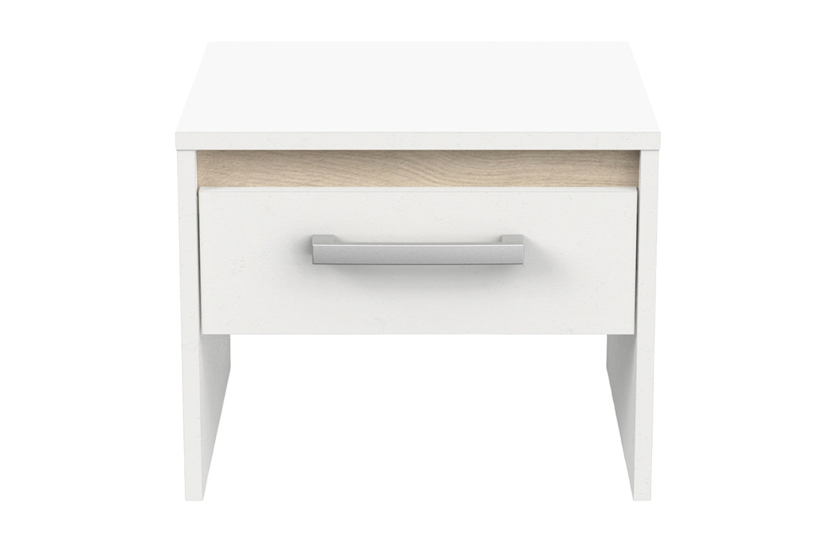 Watson Bedside Locker | 1 Drawer | White