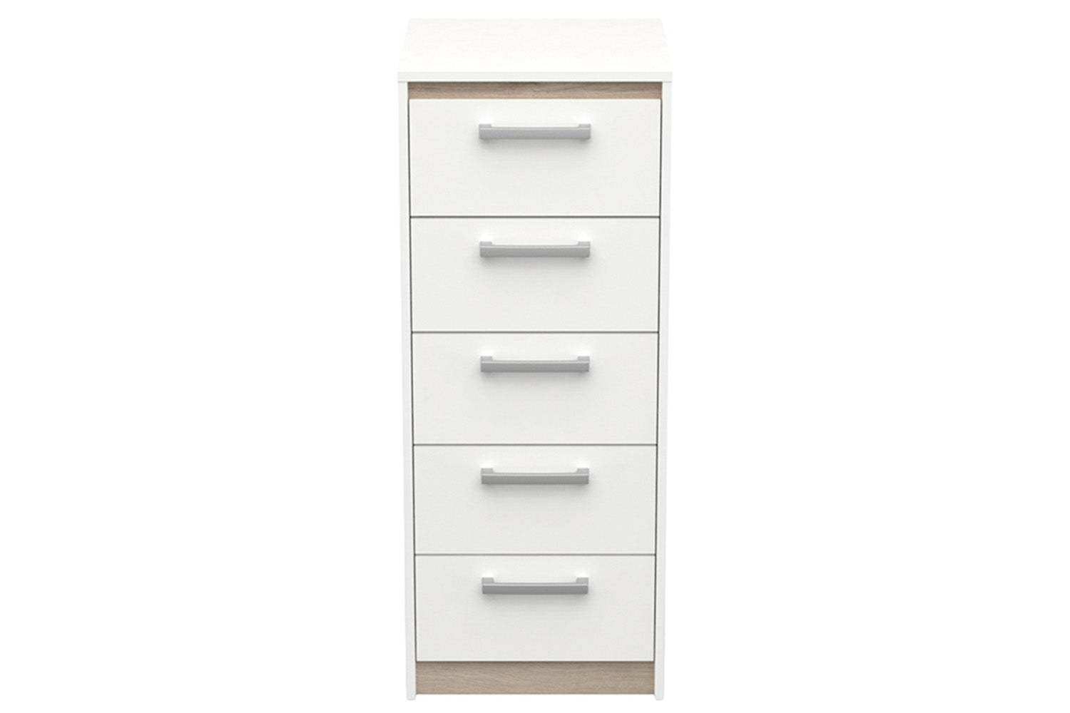 Watson TallBoy | 5 Drawer | White