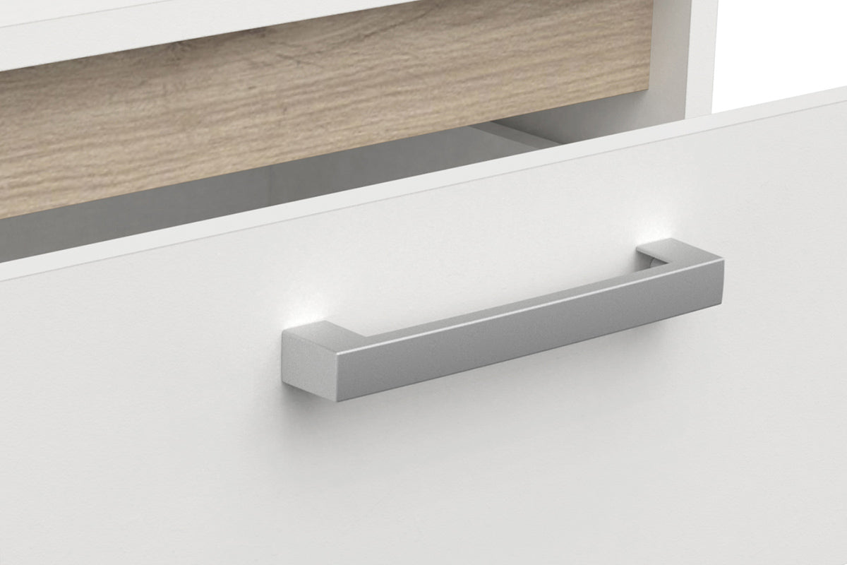 Watson TallBoy | 5 Drawer | White-7