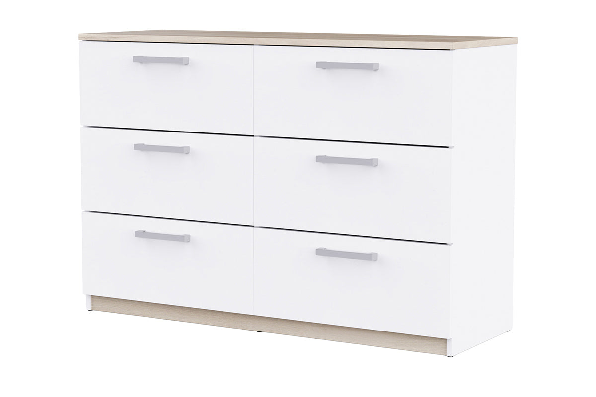 Watson Dresser | 6 Drawer | White-3