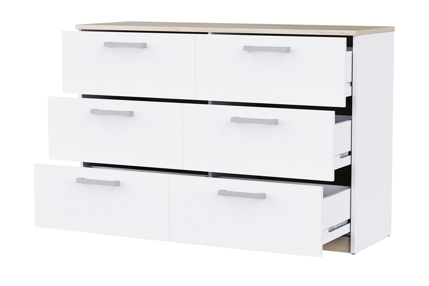 Watson Dresser | 6 Drawer | White-6