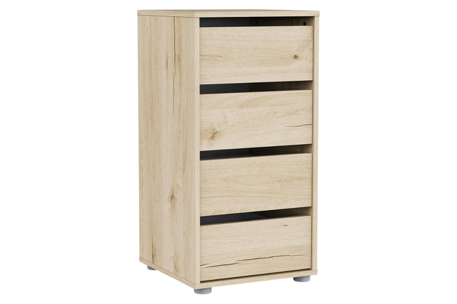 Blokty Chest of Drawer | 4 Drawer | Oak Effect-2