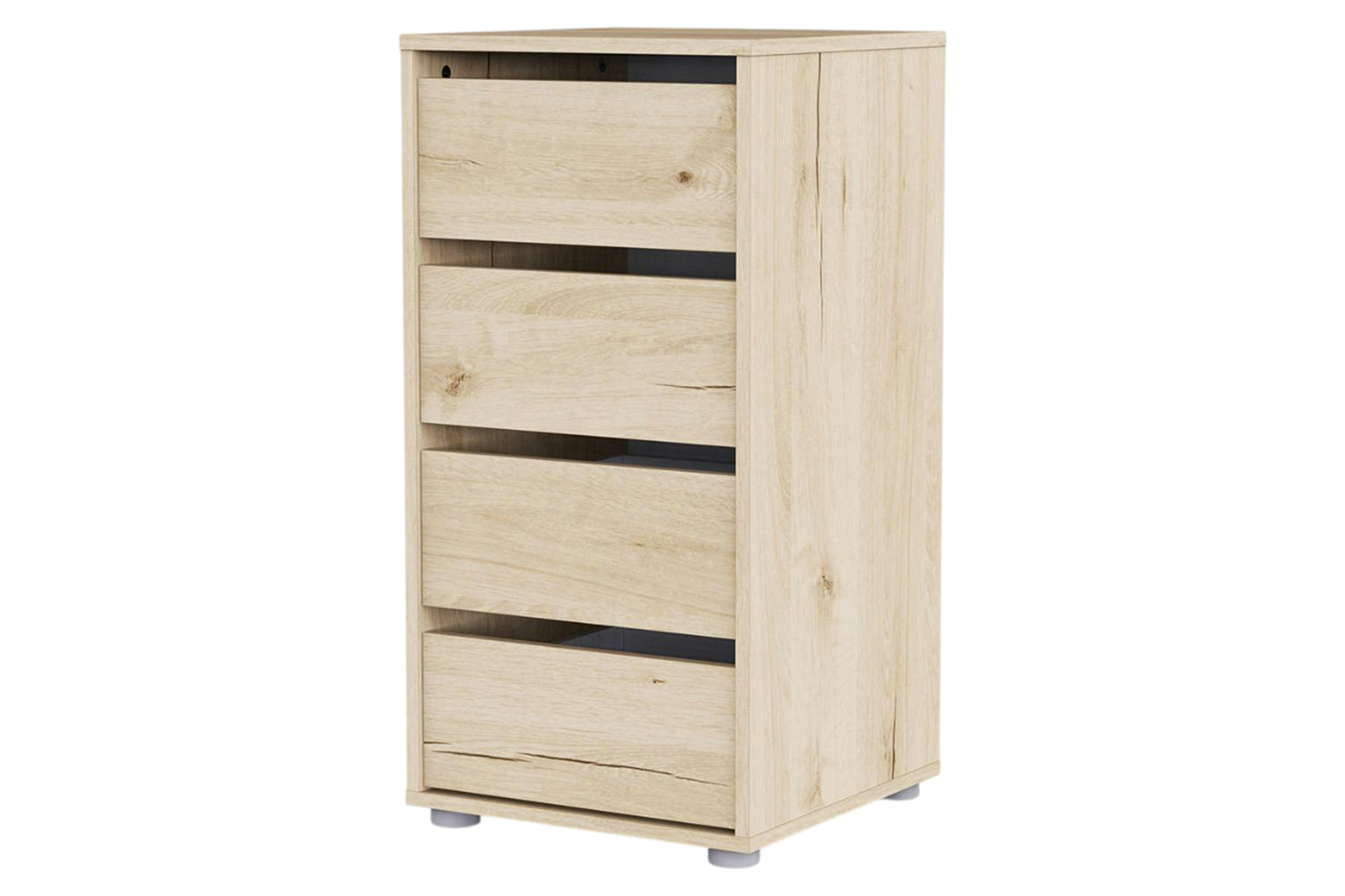 Blokty Chest of Drawer | 4 Drawer | Oak Effect-3