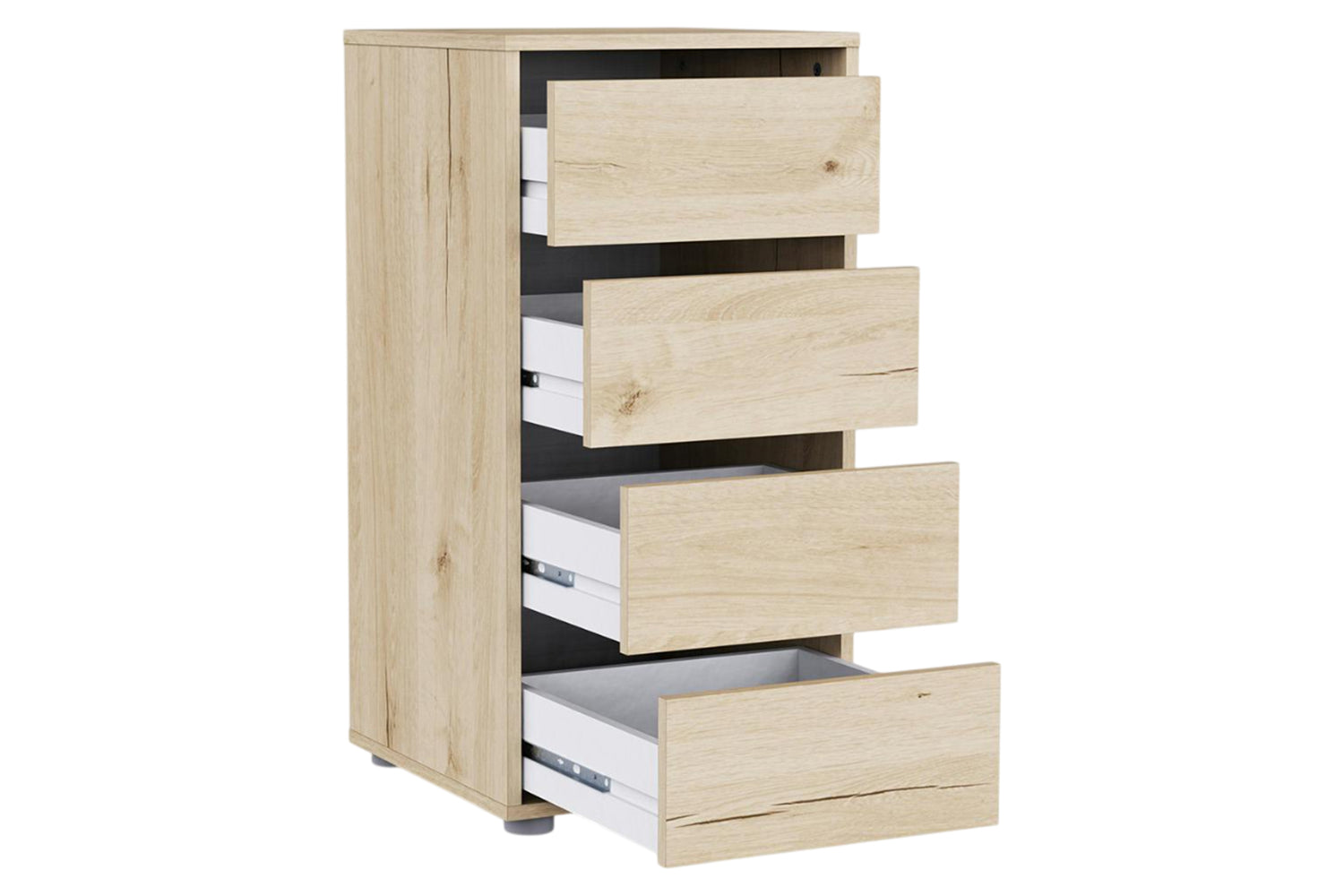 Blokty Chest of Drawer | 4 Drawer | Oak Effect-5