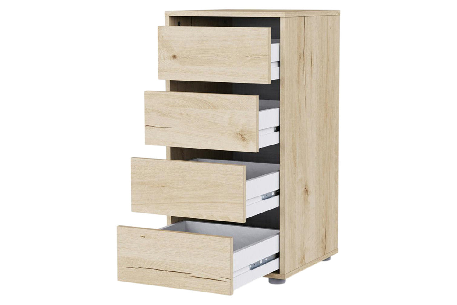 Blokty Chest of Drawer | 4 Drawer | Oak Effect-6