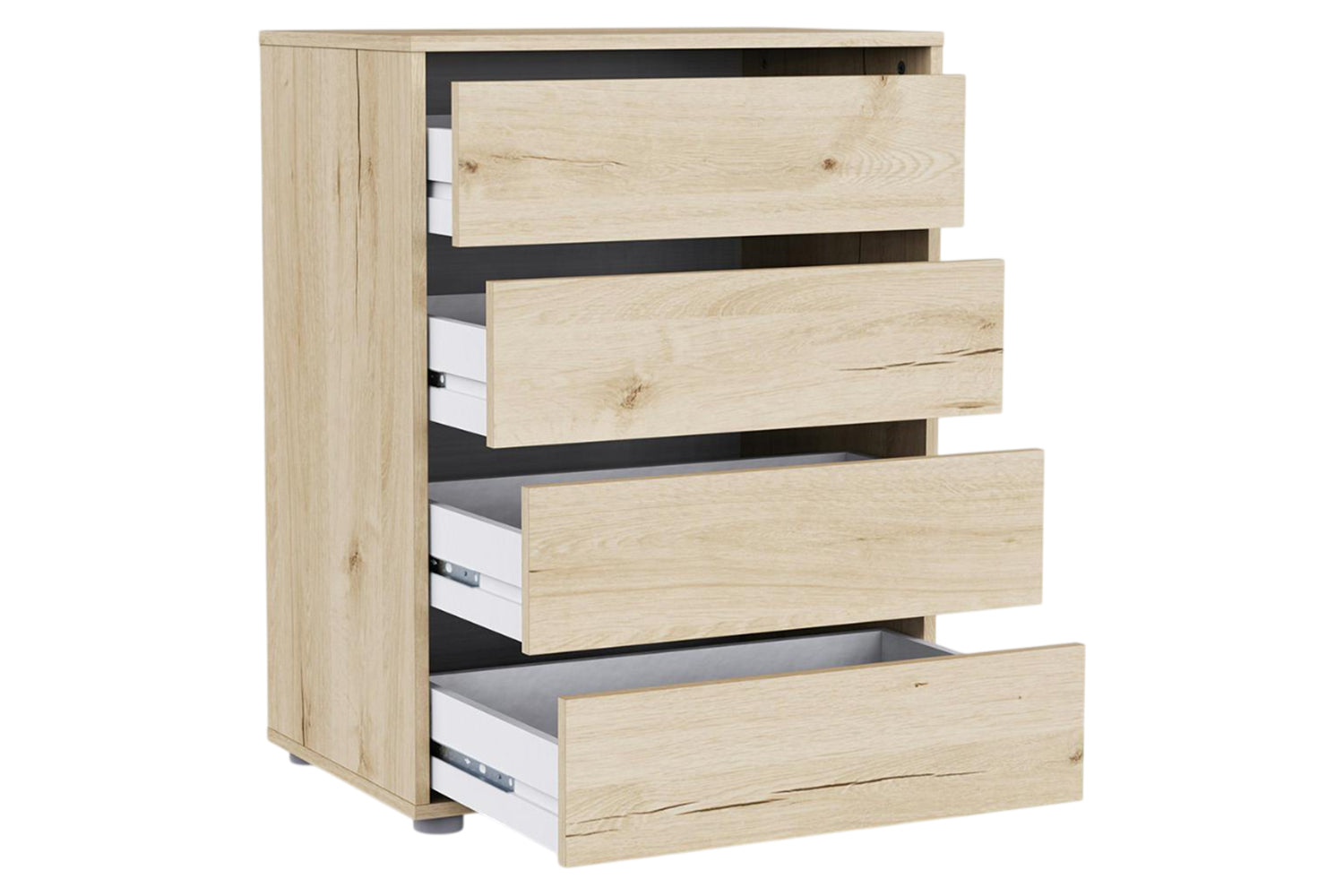 Blokty Chest of Drawer | 4 Drawer | Oak Effect-5