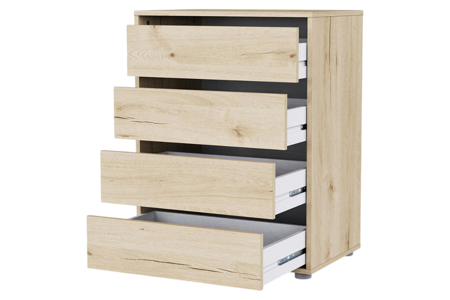 Blokty Chest of Drawer | 4 Drawer | Oak Effect-6