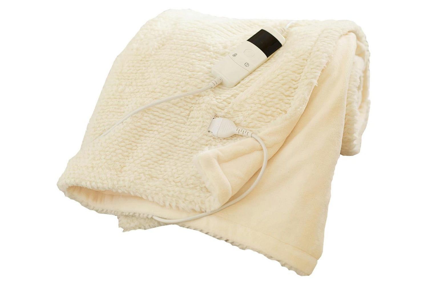 Sandringham Heated Throw | Cream | 130 x 170 cm