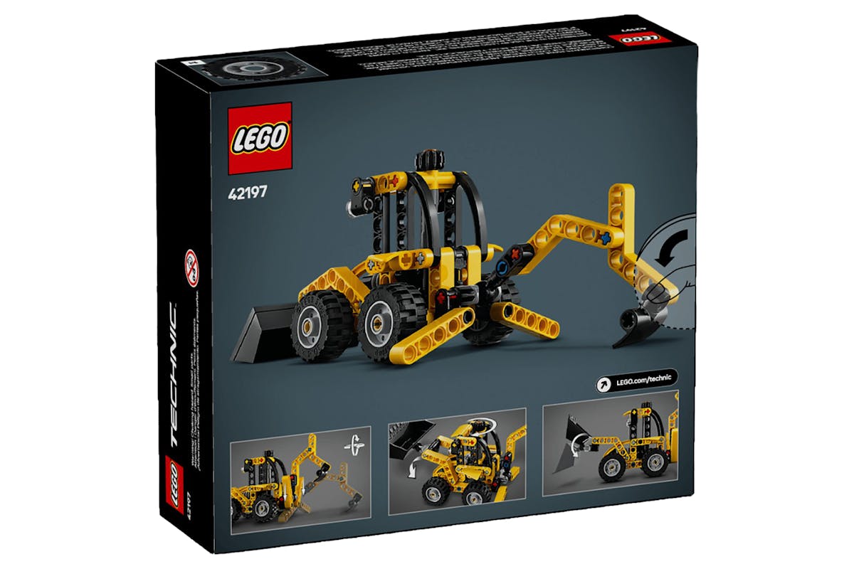 Lego Backhoe Loader Building Toys Set-11