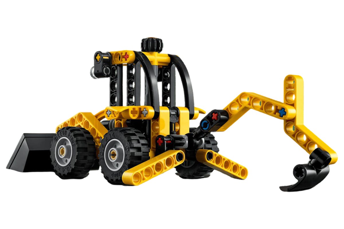 Lego Backhoe Loader Building Toys Set-6