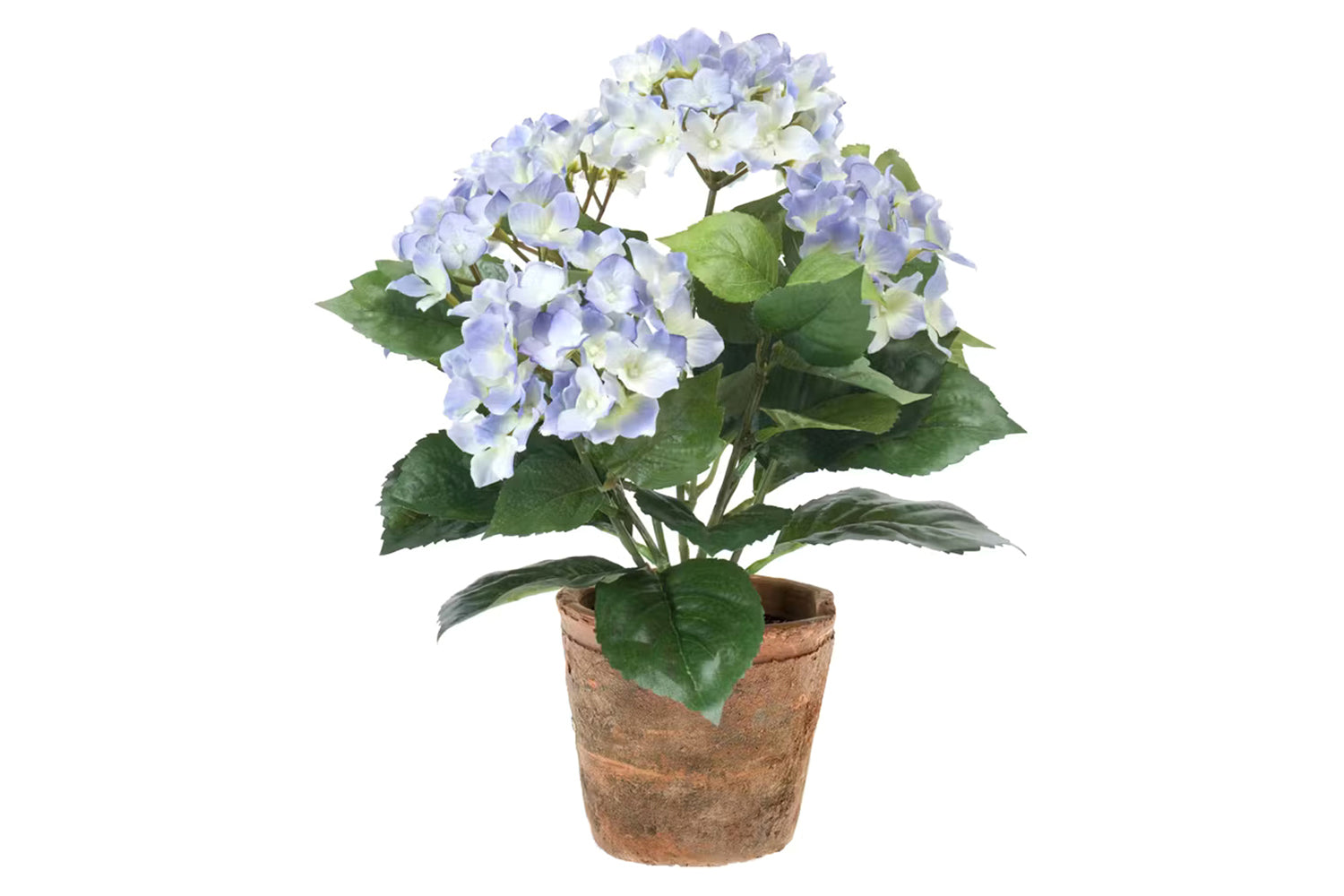 Artificial Hydrangea Bush Plant | Lilac | 37 cm
