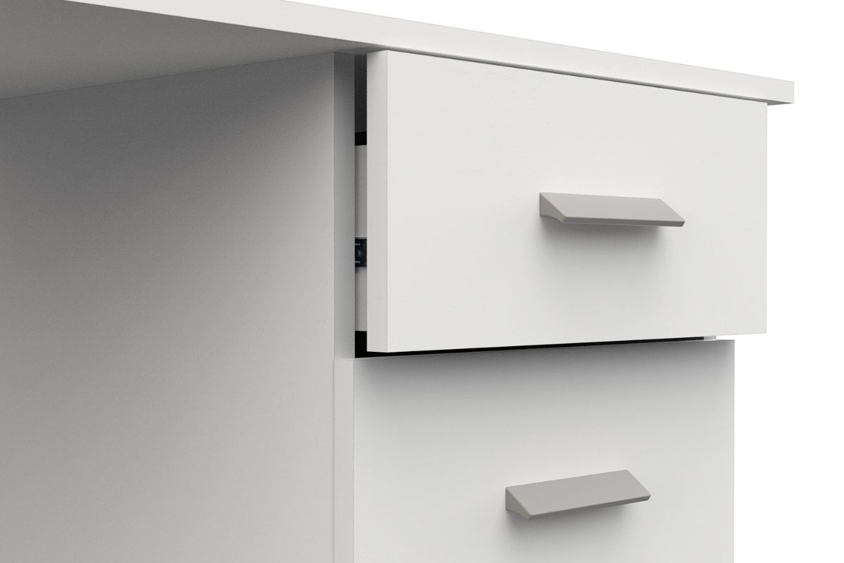 Ghost Osiris Desk | 1 Drawer | White-6