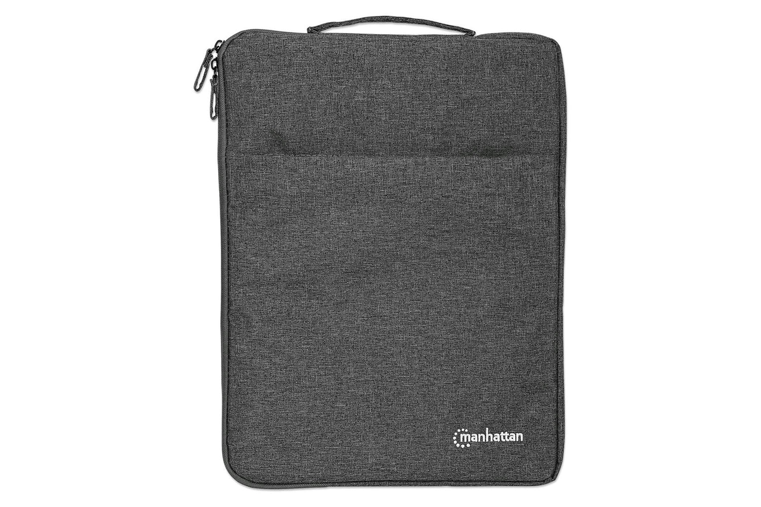 Manhattan Seattle Notebook 15.6" Sleeve Laptop Bag | Grey-4