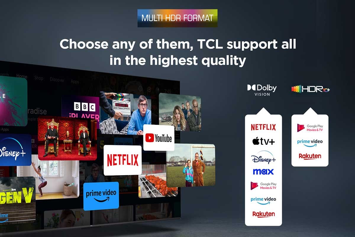 TCL P7K 43" QLED 4K UHD Smart TV(2025) | 43P7K-9