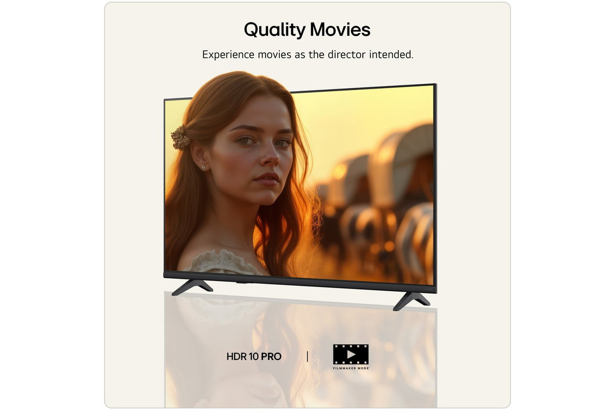 LG QNED72 43" QNED AI Mini LED 4K Smart TV (2026) | 43QNED72B6B.AEI-12