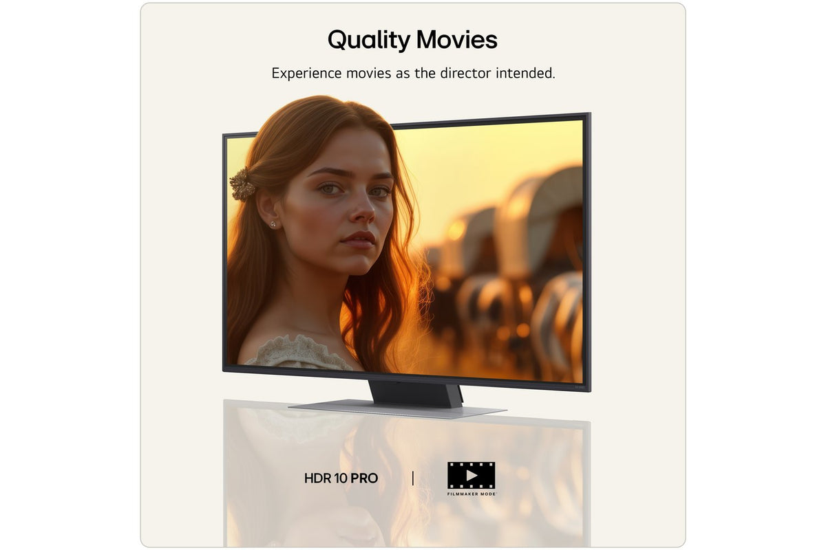 LG QNED86 43" Mini LED Evo AI 4K Ultra HD Smart TV (2026) | 43QNED86B6B.AEI-13