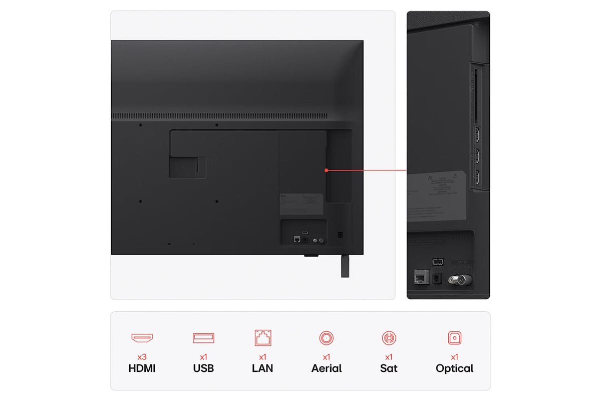 LG 43" UA75 4K Ultra HD HDR LED Smart TV | 43UA75006LA.AEK-6