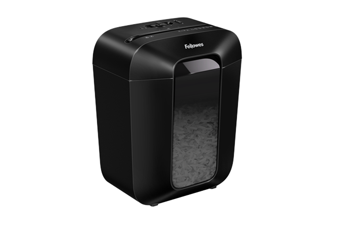 Fellowes LX50 Powershred Cross Cut Shredder with Safety Lock | Black-3