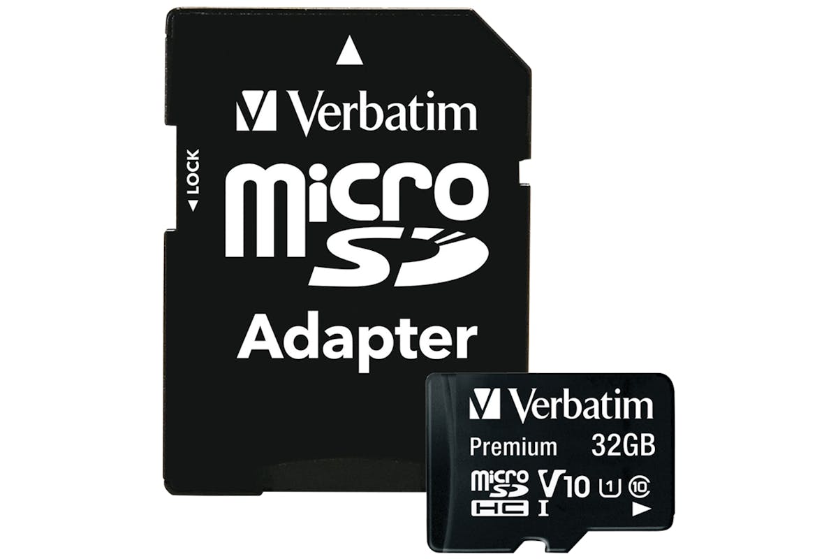 Verbatim Premium Micro SDHC Memory Card with Adapter | 32GB-2