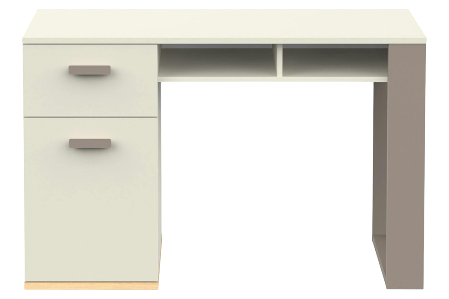 Camillia Desk | Grey/White